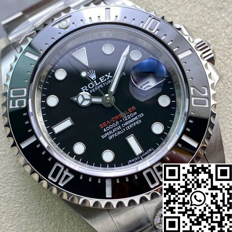 Dial 126600 Rolex AR Factory 2018 Anniversary 50TH Sea Dweller Black 0325